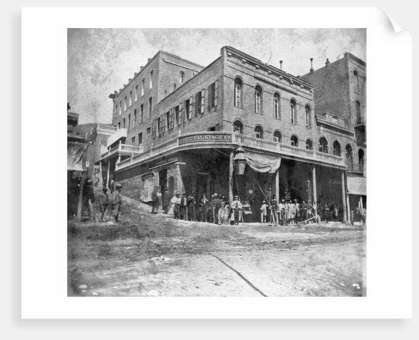 Office Building of the California Stage Company by Anonymous