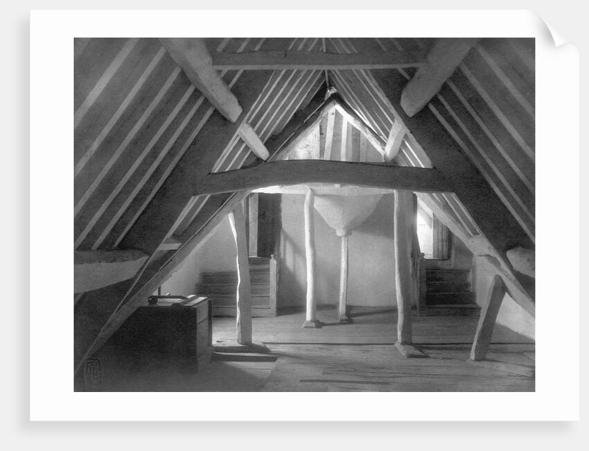 Attic of Kelmscott Manor by Corbis