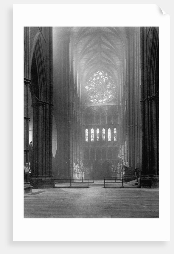 Transept of Westminster Abbey by Anonymous