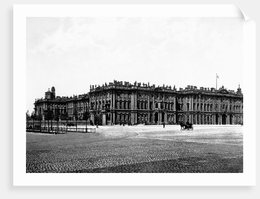 The Winter Palace, St. Petersburg, Russia by Anonymous