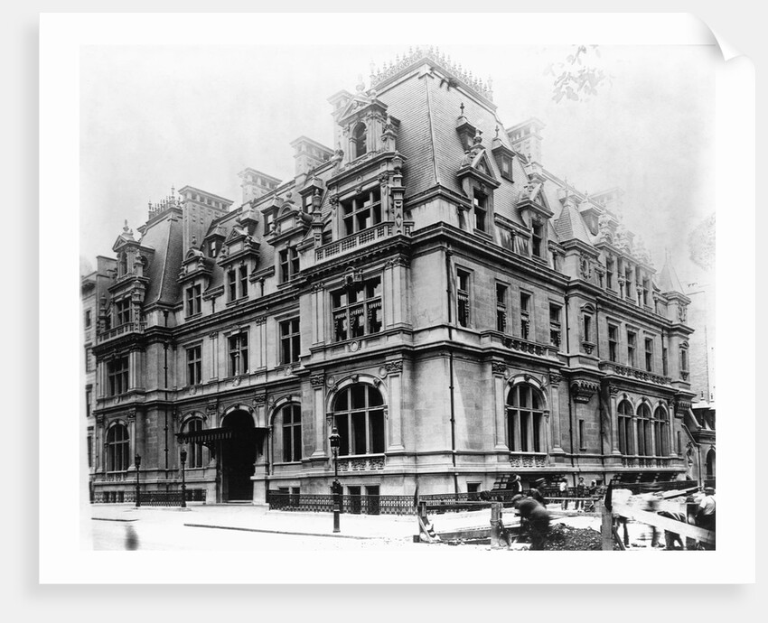 Residence of John Jacob Astor, New York by Anonymous