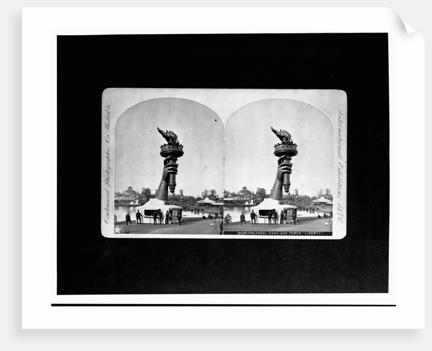 Statue of Liberty's Hand and Torch by Anonymous