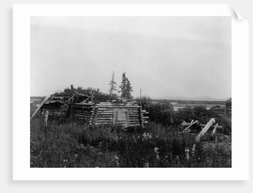 Noatak Home by Edward S. Curtis