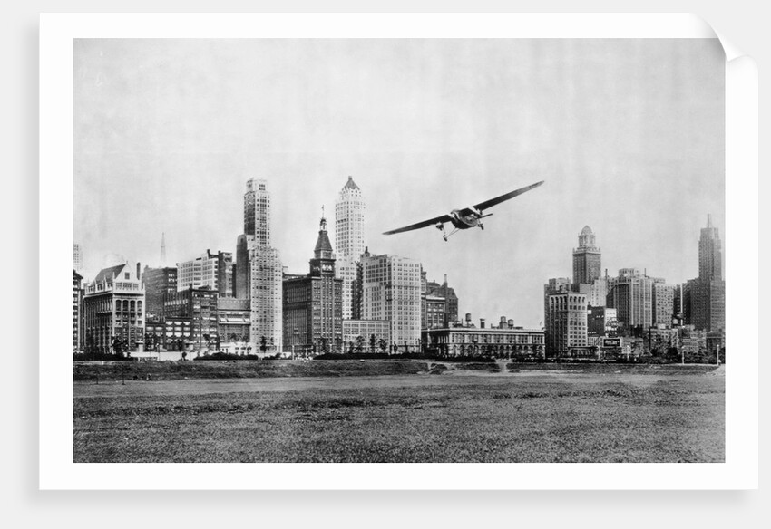 Propeller Aircraft in Chicago by Anonymous