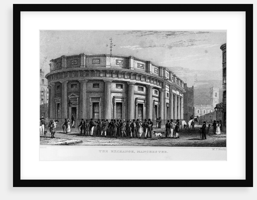 The Exchange in Manchester by Anonymous