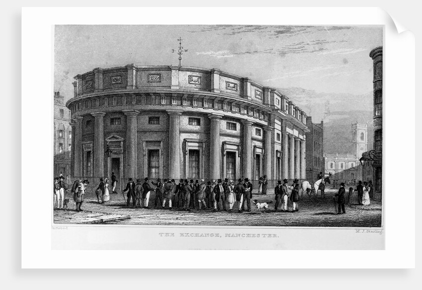 The Exchange in Manchester by Anonymous