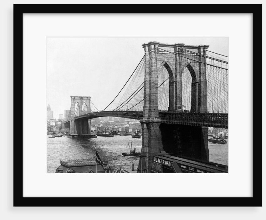 Brooklyn Bridge, New York by Anonymous
