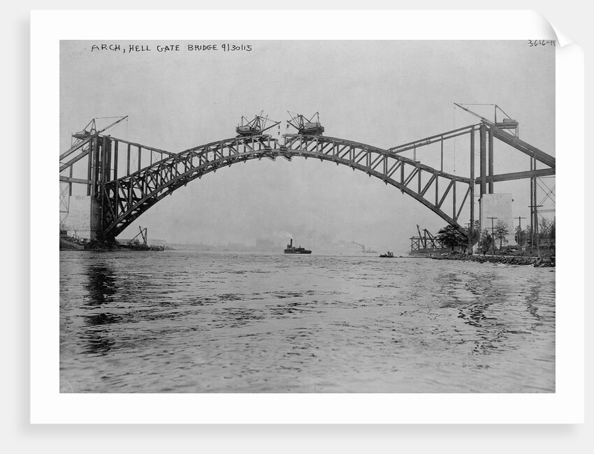 Hell Gate Bridge, New York by Anonymous