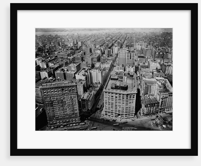 Manhattan From Metropolitan Tower by Anonymous