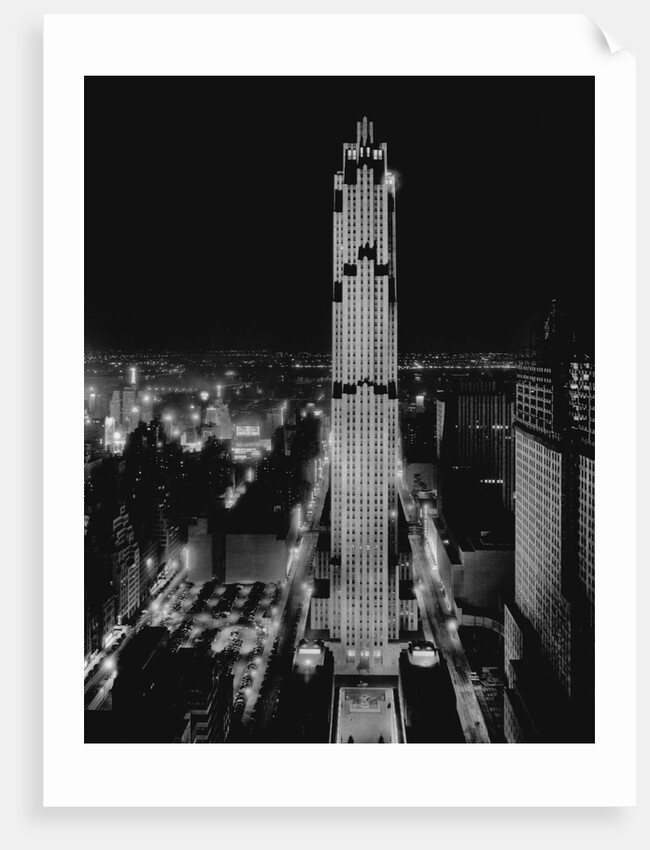 R.C.A. Building at Rockefeller Center, New York by Anonymous