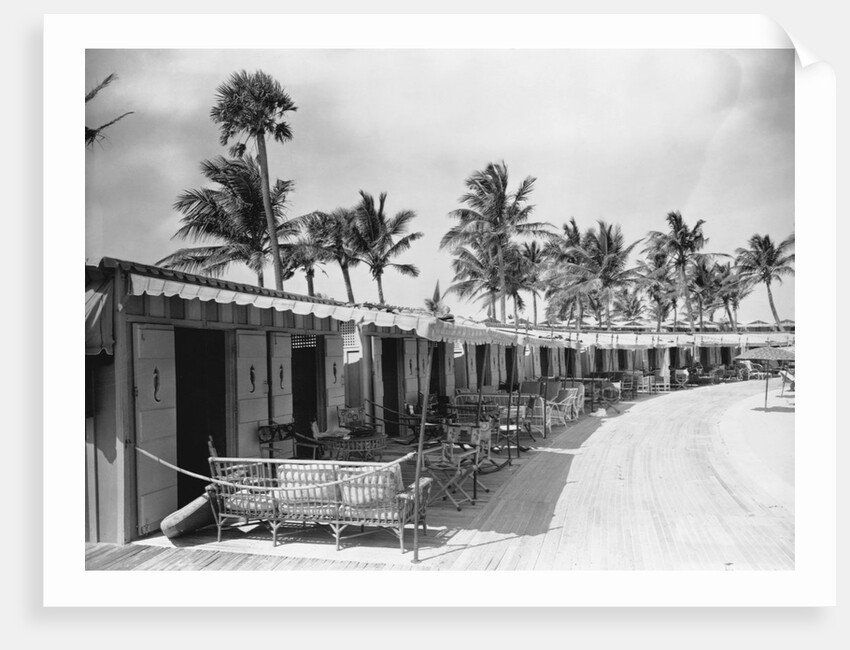 Boathouses at the Boca Raton Cabana Club by Anonymous