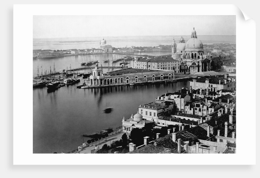 Venice Canals and the Santa Maria Della Salute by Anonymous