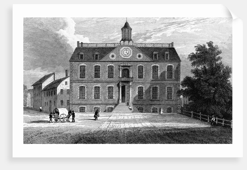 State House in Newport, Rhode Island Designed by G. Wall