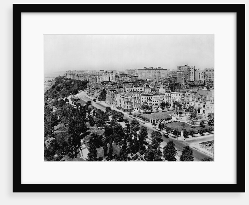 Overview of Riverside Drive and Riverside Park by Anonymous