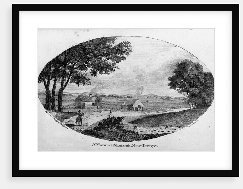 A View at Minisink, New Jersey by Scoles