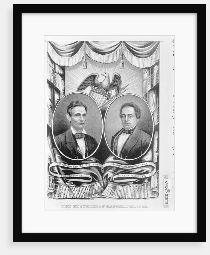 Republican Presidential and Vice Presidential Nominees of 1860 by Anonymous