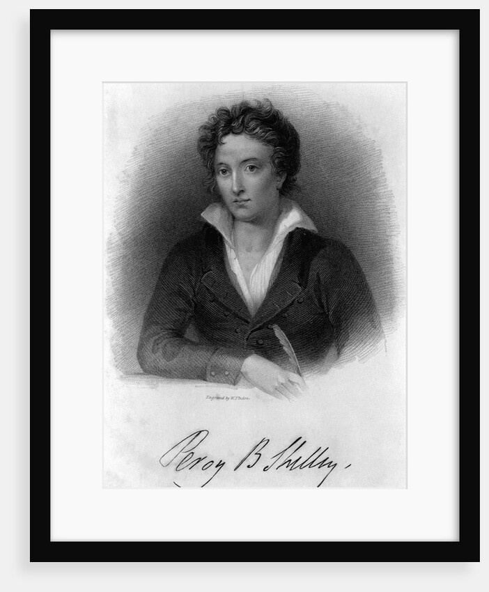 Percy B. Shelley by William Finden