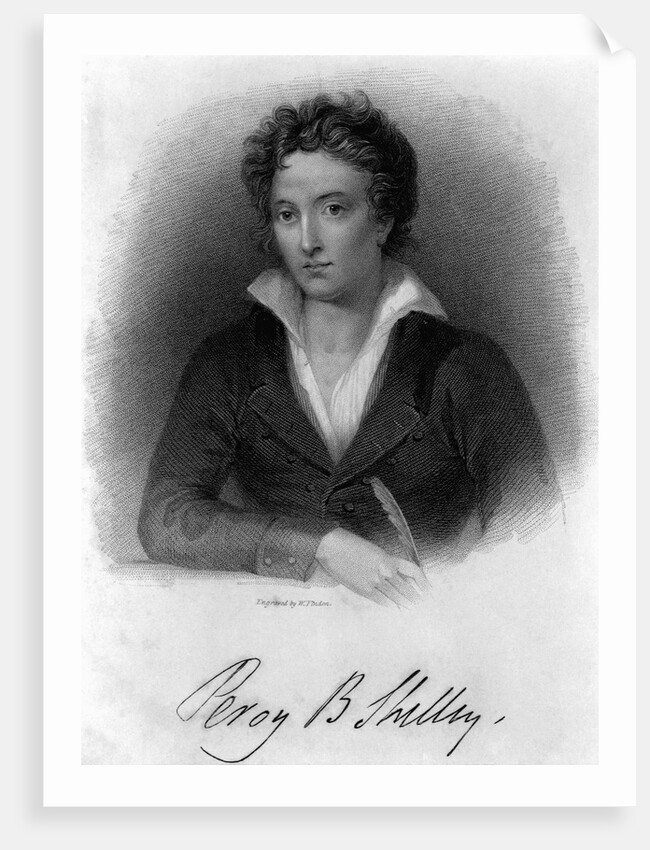 Percy B. Shelley by William Finden
