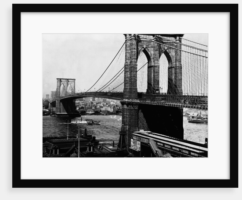 Brooklyn Bridge, New York by Anonymous