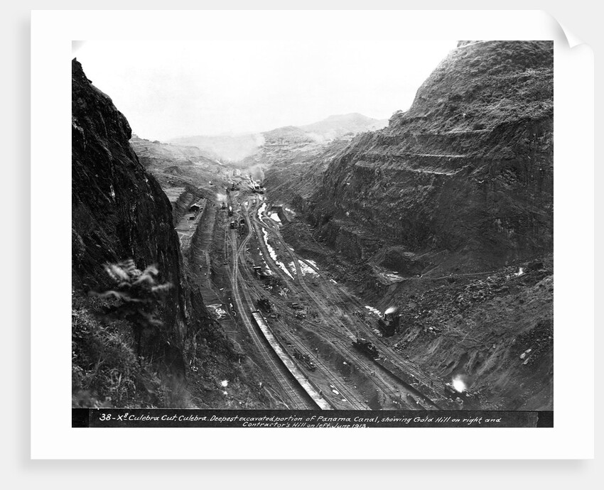 Overview of the Culebra Cut by Anonymous