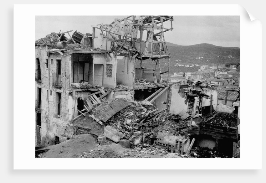 War Damage in Spain by Anonymous