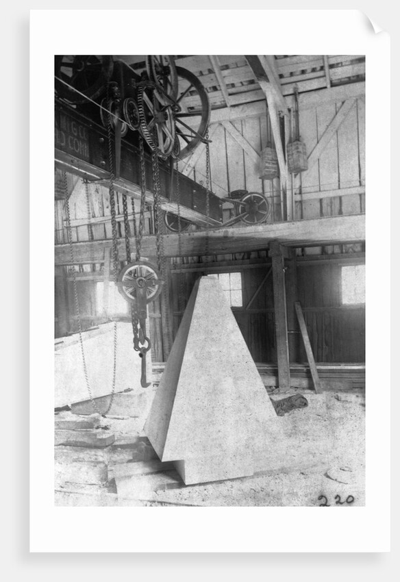 Capstone of the Washington Monument by Anonymous