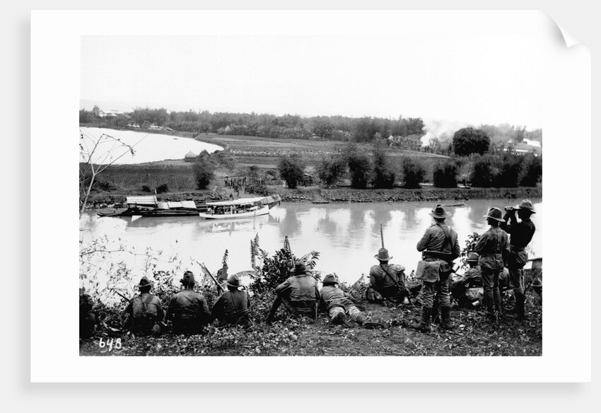 American Soldiers on Manuvers During the Philippine Insurrection by Anonymous
