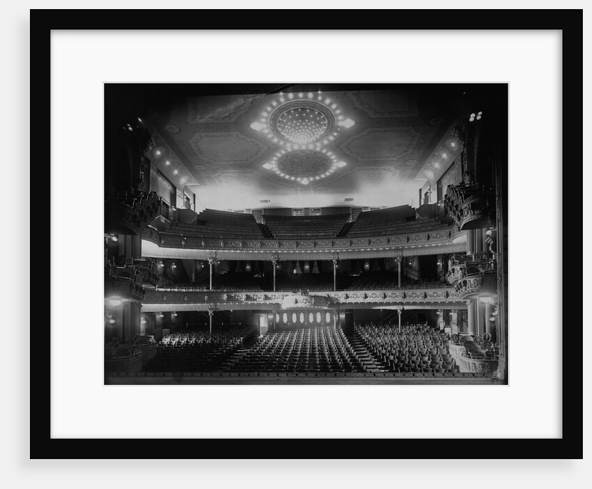 Interior of Bradford Theater by Anonymous