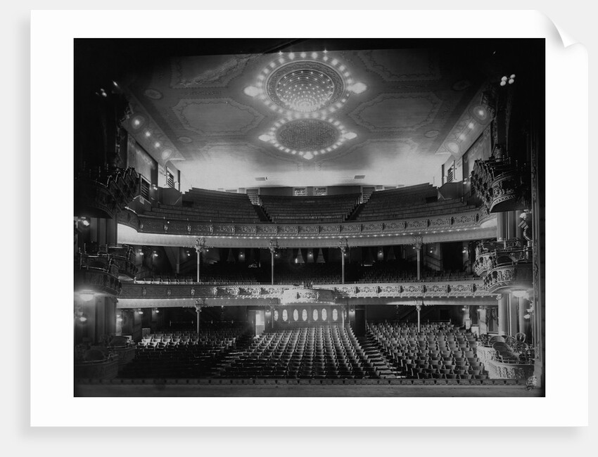 Interior of Bradford Theater by Anonymous