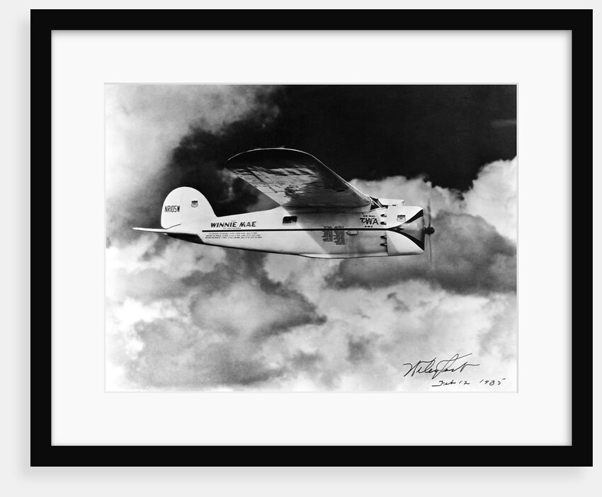 Winnie Mae of Oklahoma Mail Plane by Anonymous