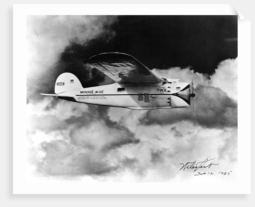 Winnie Mae of Oklahoma Mail Plane by Anonymous