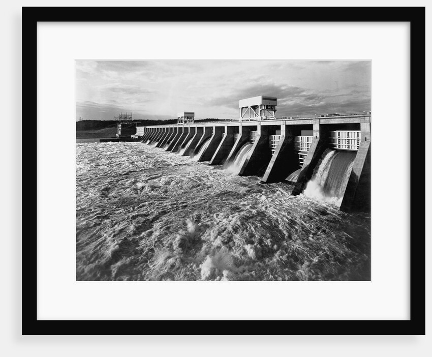 Spilling Water From a Tennessee Dam by Anonymous