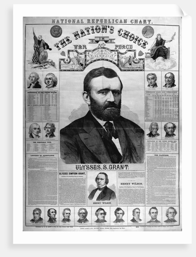 Poster of Ulysses Grant and Henry Willson by Anonymous