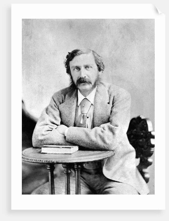 Writer Bret Harte Seated by Anonymous