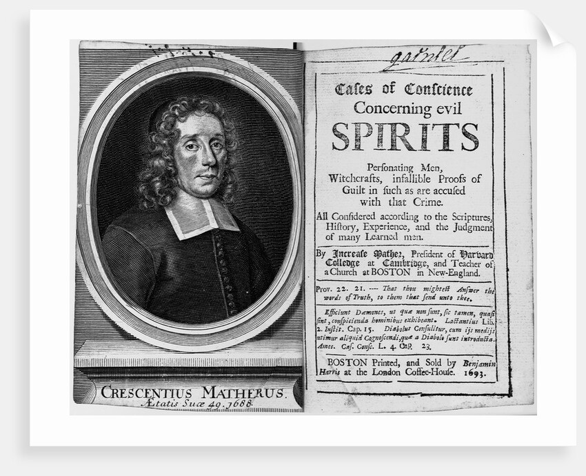 Crescentius Matherus Print by Anonymous