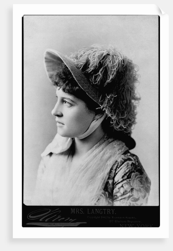 Actress Lillie Langtry by Anonymous