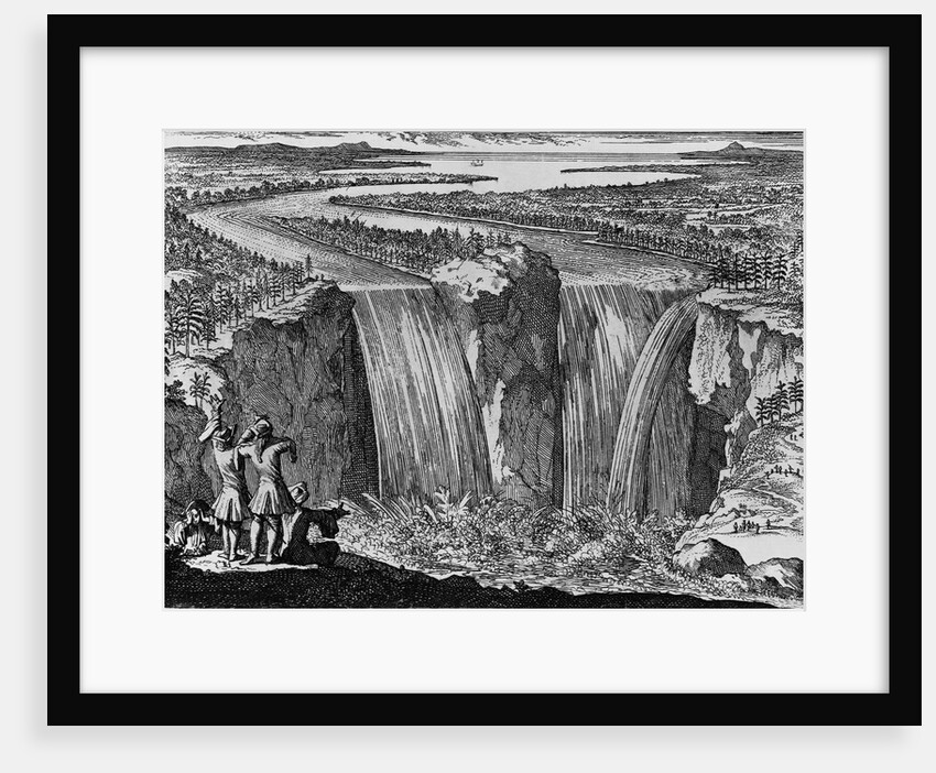 Niagara Falls by J. van Vianen