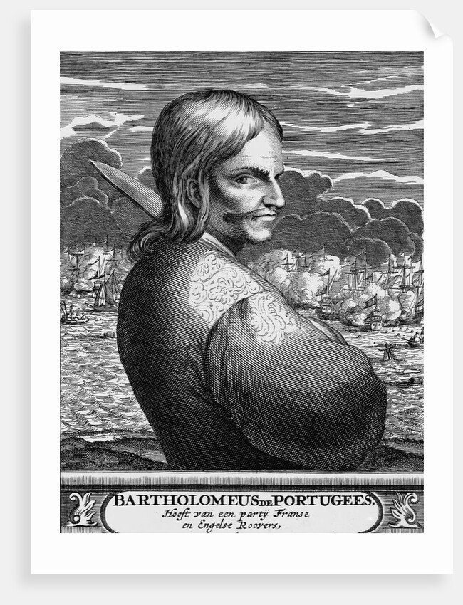 Seventeenth Century Book Illustration of "Bartholomeus de Portugees" by Anonymous