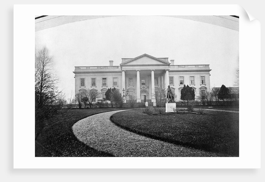 White House in Washington D. C. by Anonymous