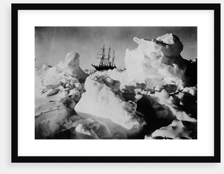 Ernest Shackleton's Ship Endurance Trapped in Ice by Anonymous