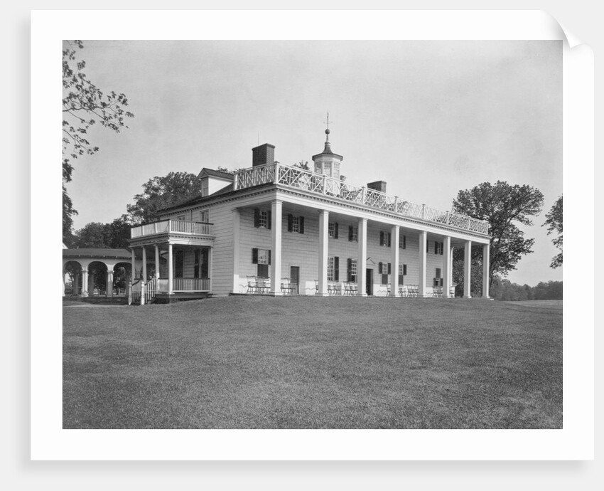 Mount Vernon Mansion by Anonymous