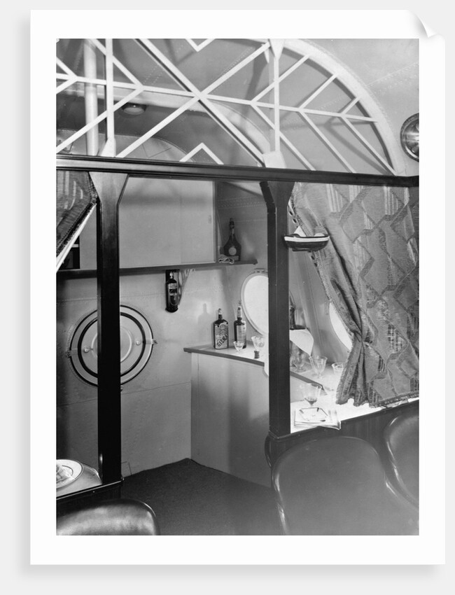 Bar Inside Dornier DC-X Flying Boat by Anonymous