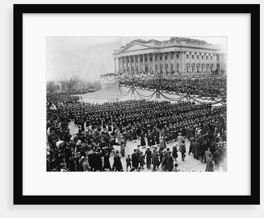 Naval Academy Cadets Attending Wilson's Inauguration by Anonymous