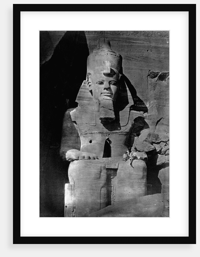 Statue of Ramses II at the Temple of Ramses II by Anonymous