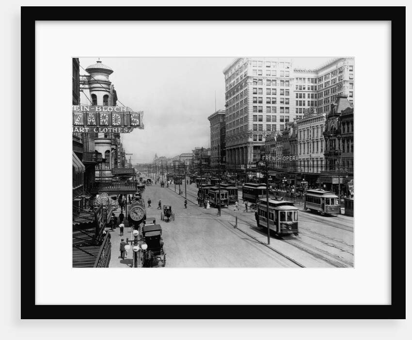 Streetcars in New Orleans by Anonymous