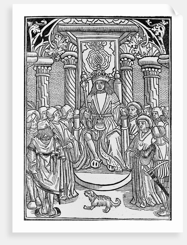 Charles VII Surrounded by His Court by Anonymous