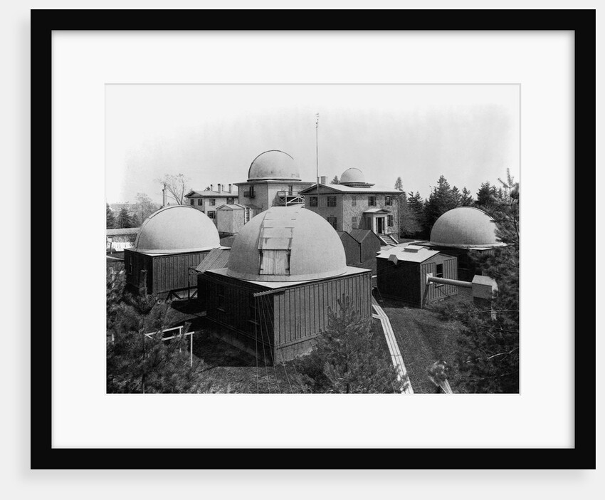Harvard Observatory Complex by Anonymous