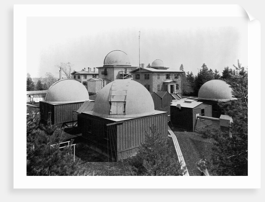 Harvard Observatory Complex by Anonymous