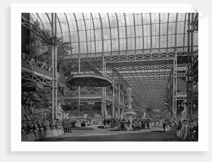 Crystal Palace at London Great Exhibition by Anonymous