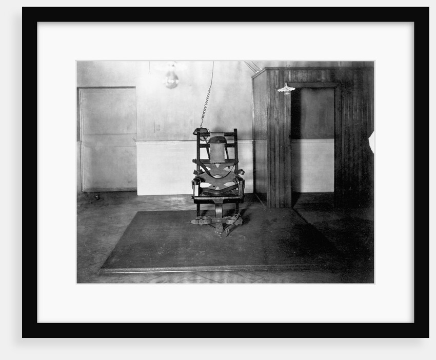 Electric Chair in Auburn, New York by Anonymous